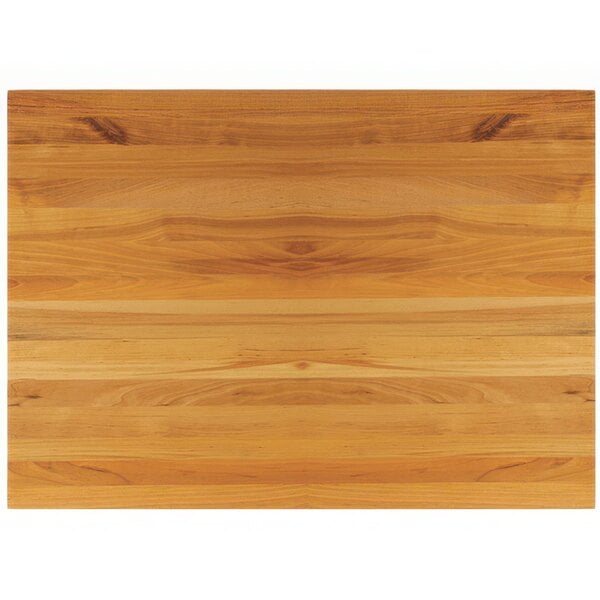 A Tablecraft wooden cutting board on a wood surface.