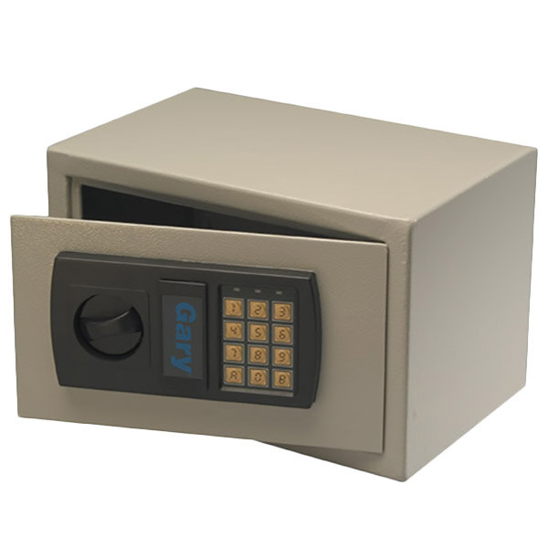 Gary by FireKing HS1207 Light Gray Personal Safe with Electronic Lock