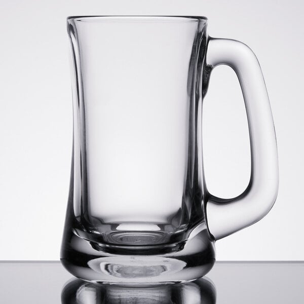 12 ounce glass of beer