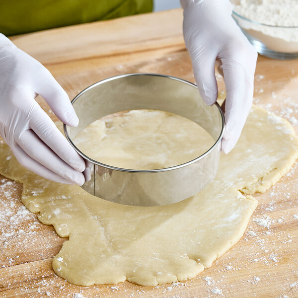 Ateco 14406 6" Metal Circle Cookie Cutter