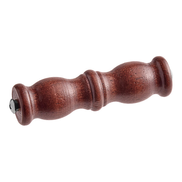 A wooden object with a metal handle, Vollrath 46842-1 Handle.