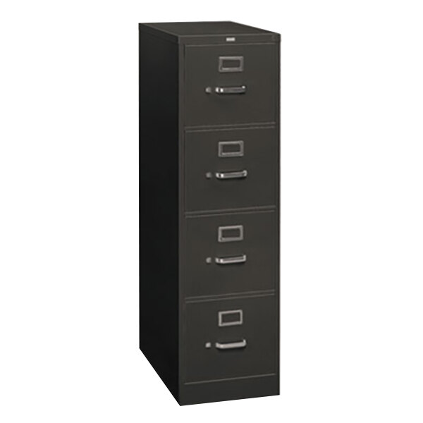 HON 314PS 310 Series Charcoal Four-Drawer Full-Suspension Letter Filing ...