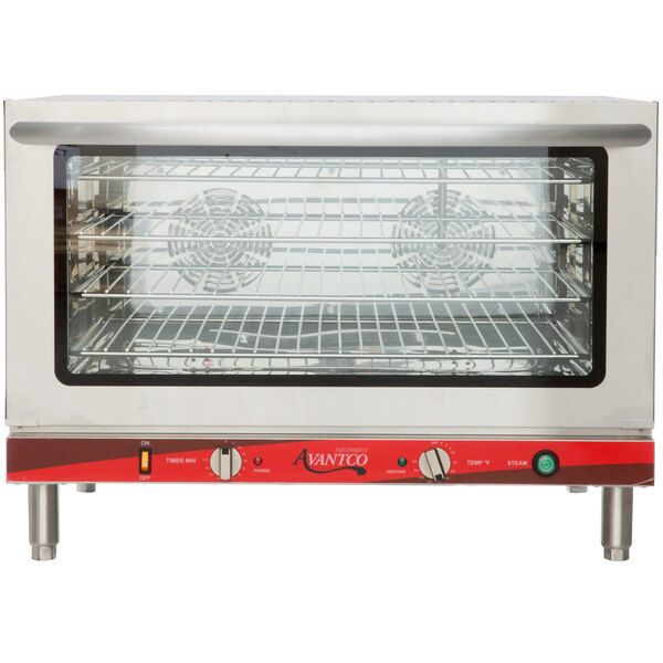 Avantco Co 46 Full Size Countertop Convection Oven With Steam