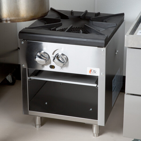 Cooking Performance Group CPGSPR18L Liquid Propane Stock Pot Range