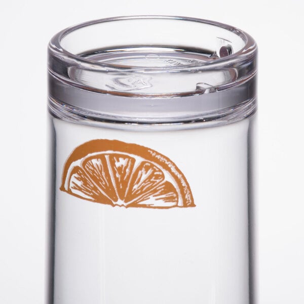 GET H141ST Keywest 14 oz. Sunset SAN Plastic Tom Collins Glass 24/Case