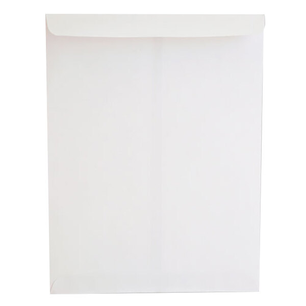 A white Universal catalog envelope with a gummed seal.