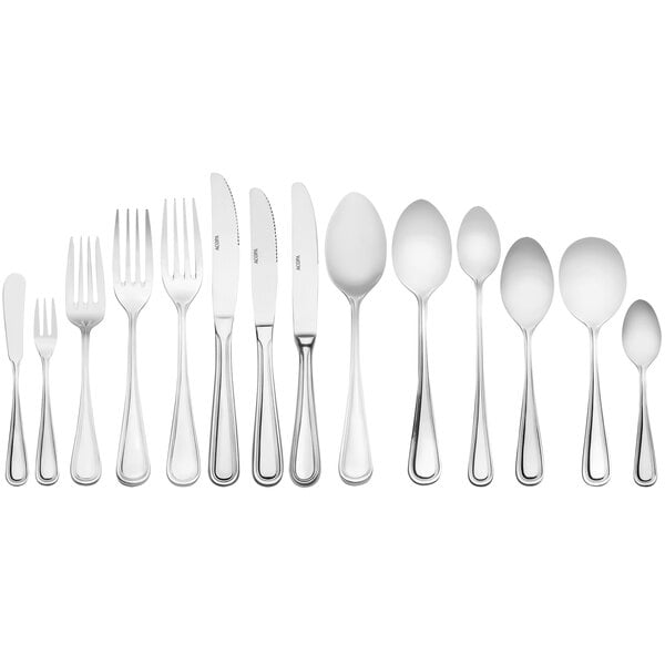 Variety of spoons, forks, and knives