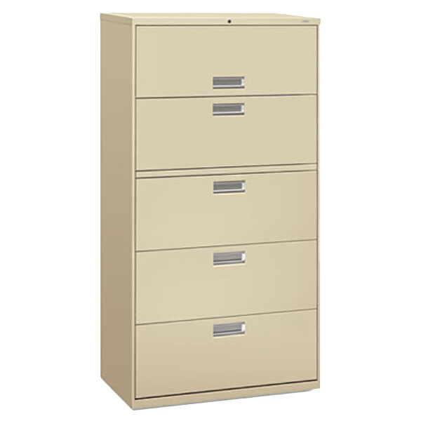 Hon 685ll 600 Series 36 X 19 1 4 67, Metal Lateral File Cabinets 4 Drawer