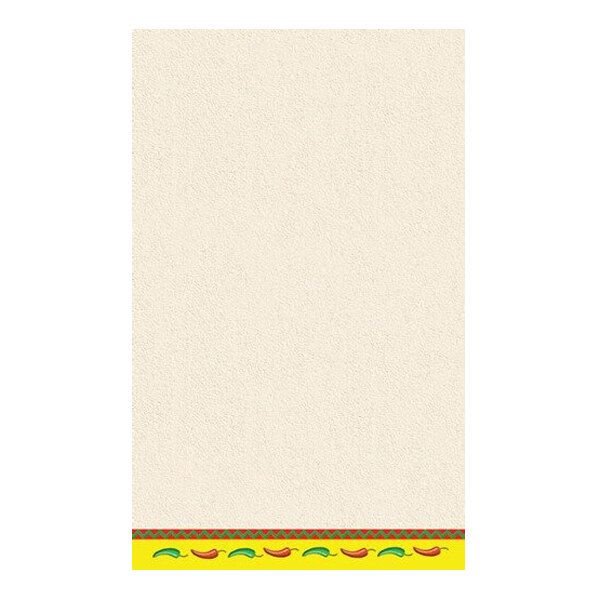 Choice 8 1/2" x 14" Menu Paper - Southwest Themed Mariachi Design Middle Insert - 100/Pack
