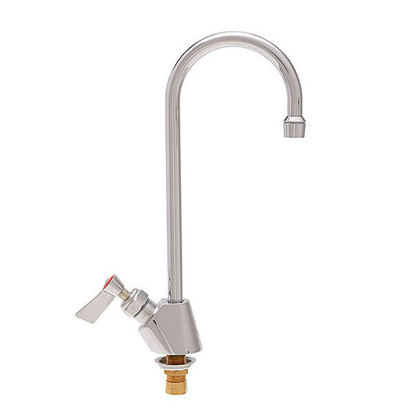 Fisher 1856 Deck Mounted Faucet with 6" Swivel Gooseneck Nozzle, 2.2
