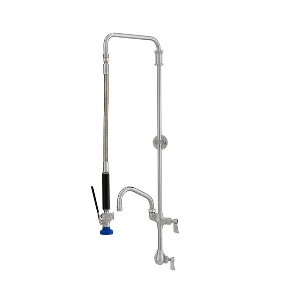 Fisher 50482 Wall Mounted Pre Rinse Faucet With Swivel Arm 16