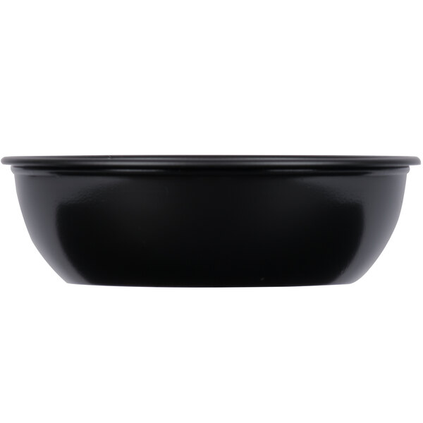 Dart Solo SCC DSS5 5.5 oz. Black Wide Sauce / Portion Cup 2500/Case