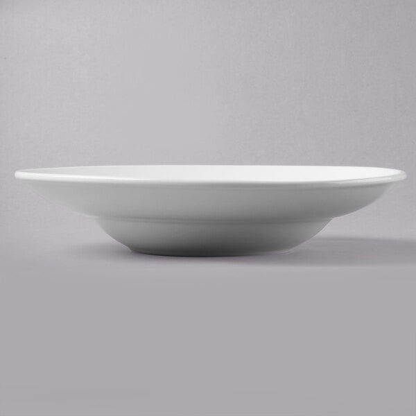 Italia Pasta Bowl Colourful design Smooth porcelain Clean White finish