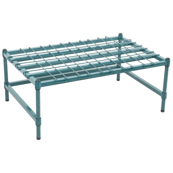 Regency 24 X 36 Heavy Duty Green Dunnage Rack With Mat