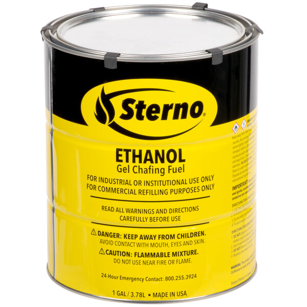 Sterno 20266 1 Gallon Ethanol Gel Chafing Fuel 4/Case