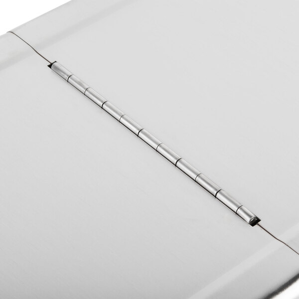 A Vollrath hinged dome steam table cover.