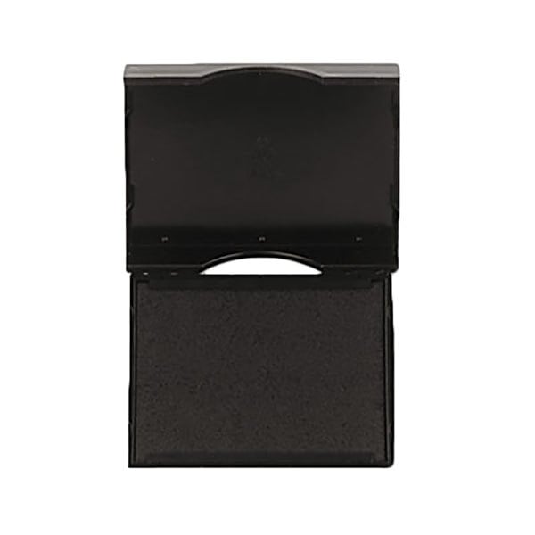 A black rectangular U. S. Stamp & Sign self-inking stamp cartridge refill.