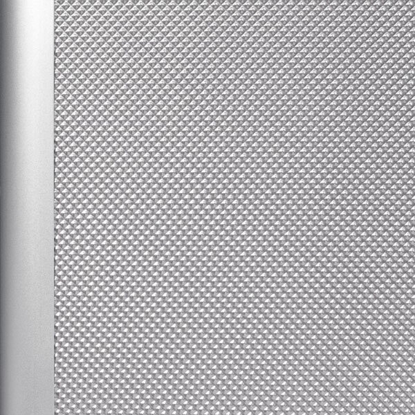 A close-up of a silver Solo Titanium Pro attache with a black stripe.