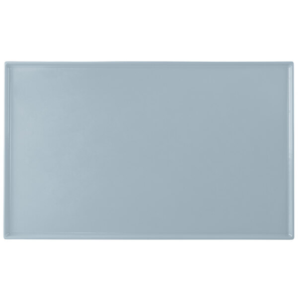 A gray rectangular cast aluminum cooling platter.