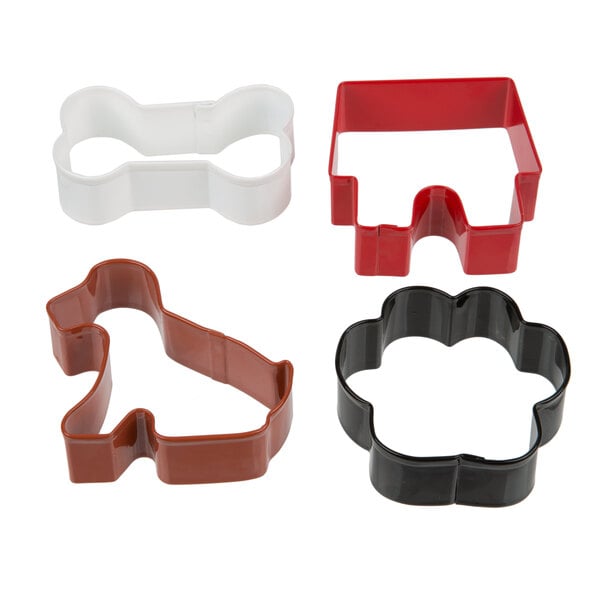 Wilton Dog Cookie Cutters Wilton 23080910 Pets Cookie Cutter Set