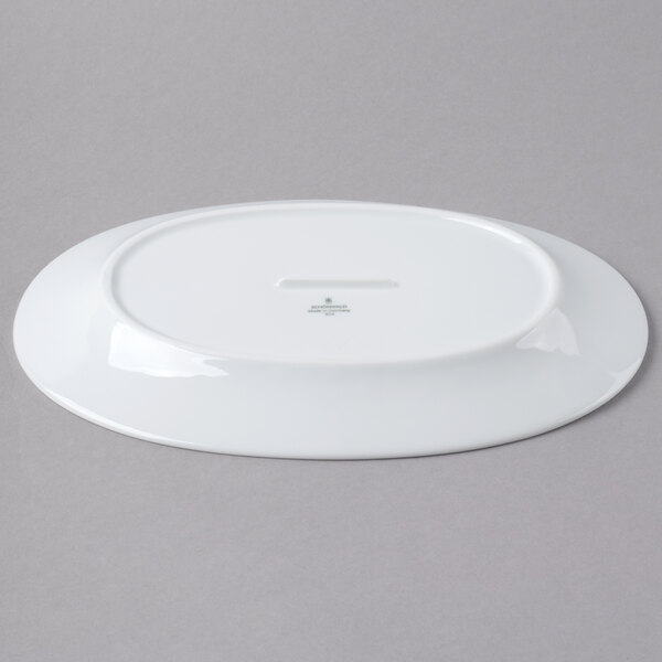 A white oval Schonwald porcelain platter.