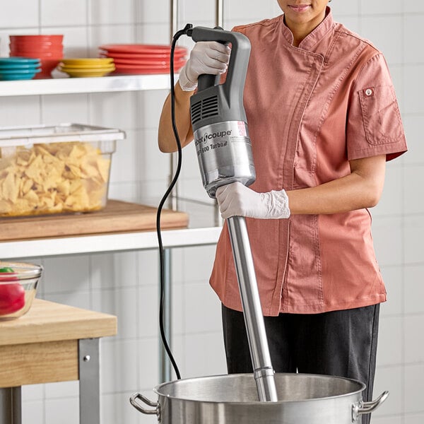 Robot Coupe MP600 Turbo 24" Single Speed Immersion Blender - 1 1/2 HP