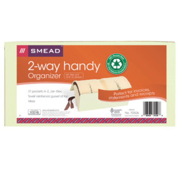 Smead 70506 Banker's Check Size 21Pocket Expanding File, Manila