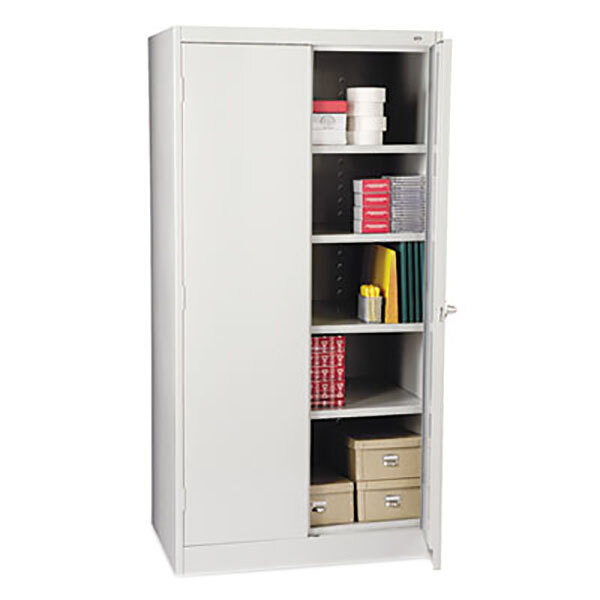 Tennsco 1480lgy High Standard 36 X 24 X 72 Light Gray Storage Cabinet