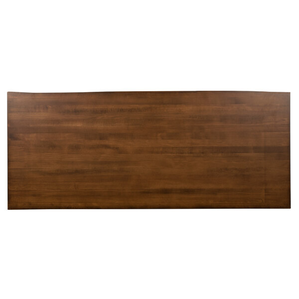 Table Tops Lancaster Seating Lancaster Table Seating 30 X 72 Solid Wood Live Edge Top With Antique Walnut Finish