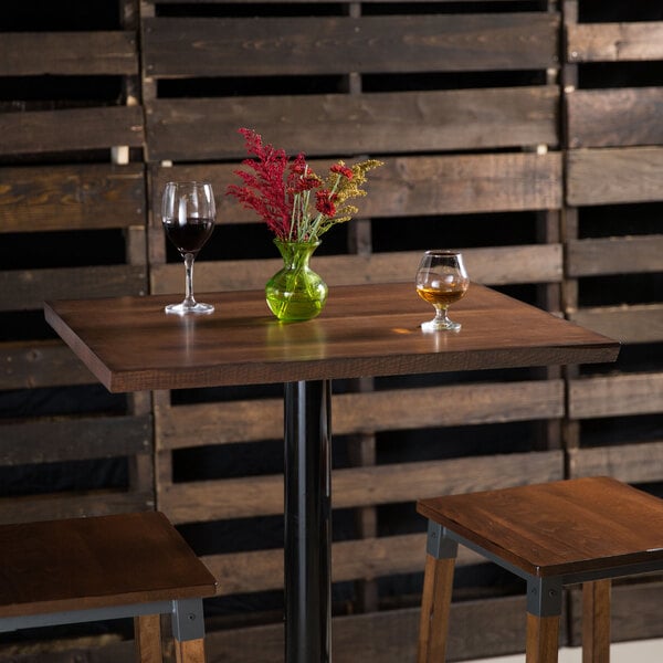 24'' X 30'' Restaurant Table Top with Natural or Walnut Reversible Laminate Top 