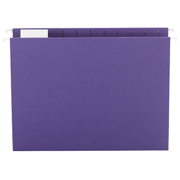 Smead 64072 Letter Size Hanging File Folder - 1/5 Cut Repositionable ...