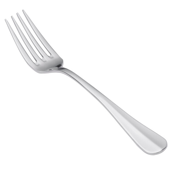 A Libbey stainless steel salad fork with a silver handle.
