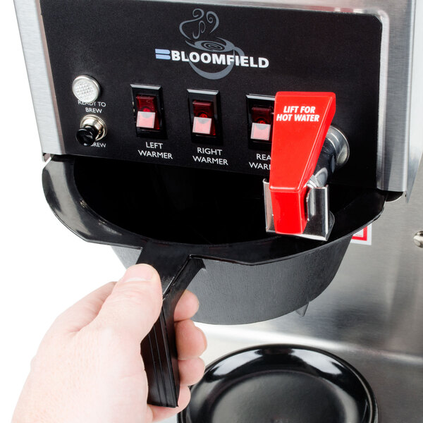 a close up of a black object