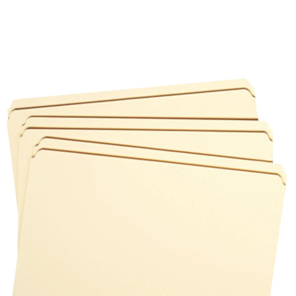 A group of Smead legal size file folders.