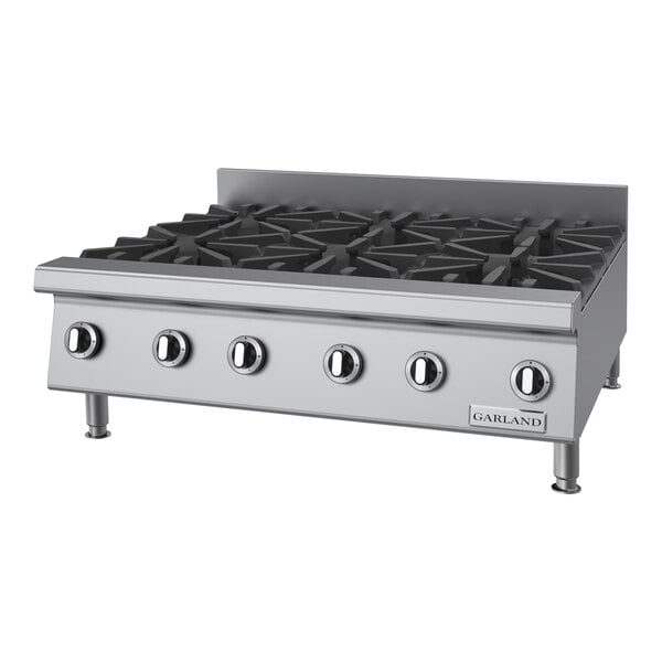 Garland GTOG36-6 Liquid Propane 6 Burner 36" Countertop Range - 180,000 BTU