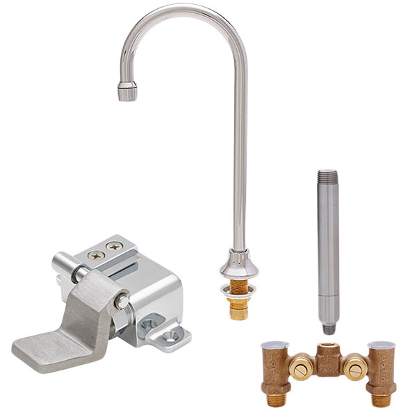 Fisher 23132 Deck Mounted Faucet with Temperature Control Valve, 12
