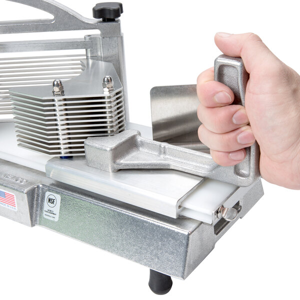 3//16/'/'Tomato Slicer Cutting Machine Durable Aluminum Frame Commercial Grade