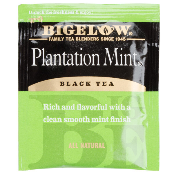 Bigelow Plantation Mint Tea Bags 28/Box