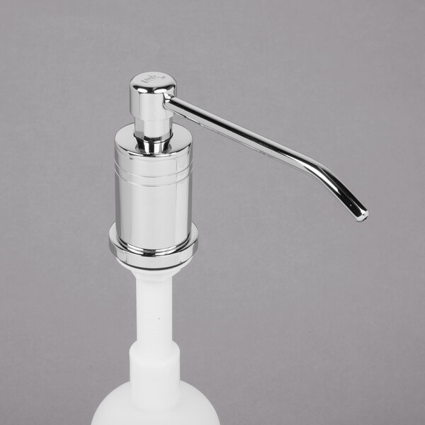 Lavex Janitorial 34 oz. Counter Mount Foaming Soap Dispenser with 6" Spout