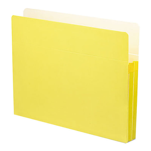 A yellow file folder with a white background.