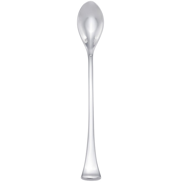 A silver Chef & Sommelier stainless steel iced tea spoon with a long handle.