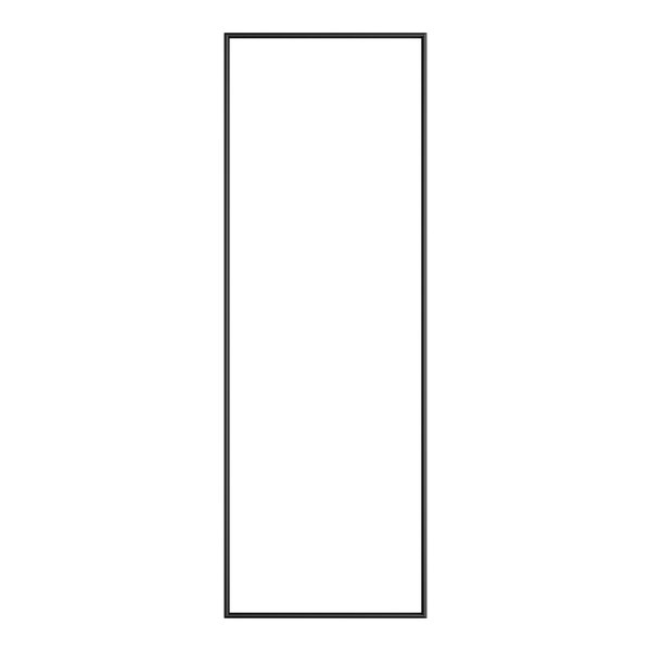 A rectangular door gasket measuring 18 3/4 inches by 53 5/8 inches.