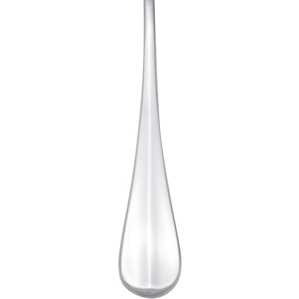 A stainless steel Chef & Sommelier teaspoon with a long stem.