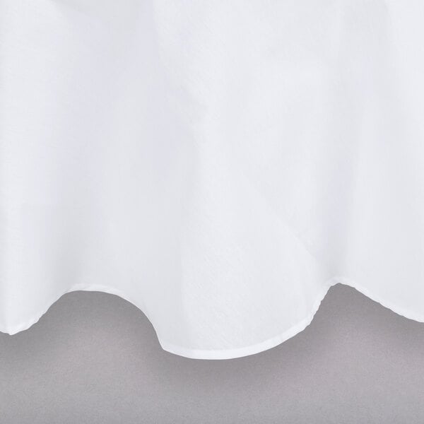 a close-up of a white cloth