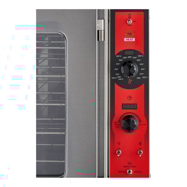 Vulcan VC5ED-11D1 Single Deck Full Size Electric Convection Oven with Legs - 208V, Field Convertible, 12 kW