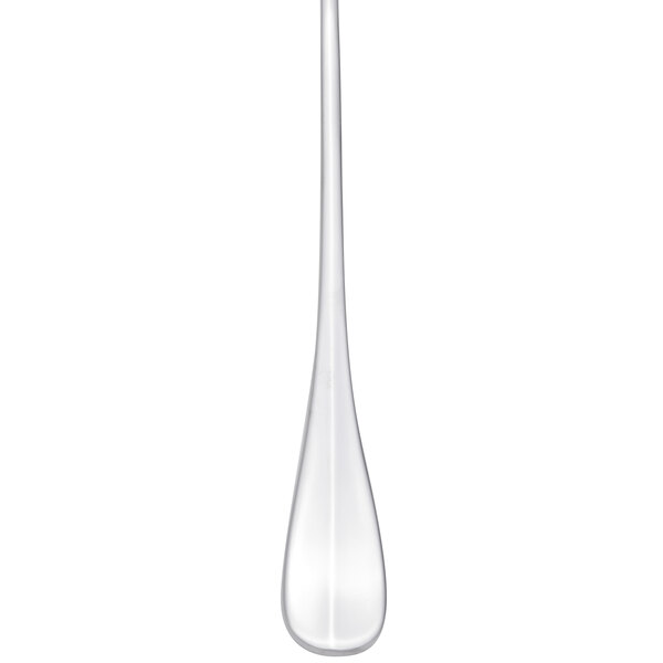 A Chef & Sommelier stainless steel iced tea spoon with a long stem.