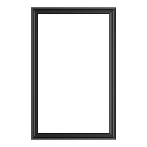 A rectangular black door gasket measuring 16 1/2 inches by 25 7/8 inches.