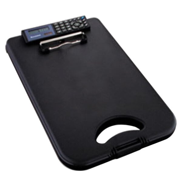 clipboard with calculator black