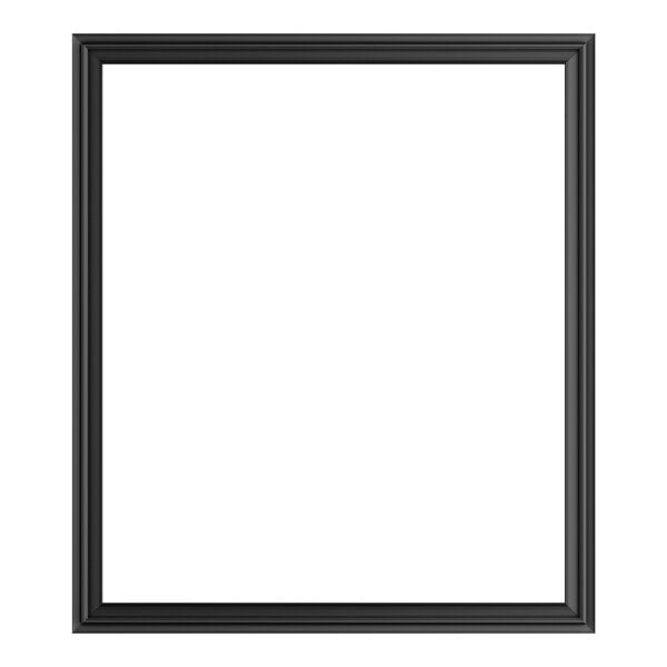 A rectangular black door gasket measuring 22 1/2 inches by 25 7/8 inches.