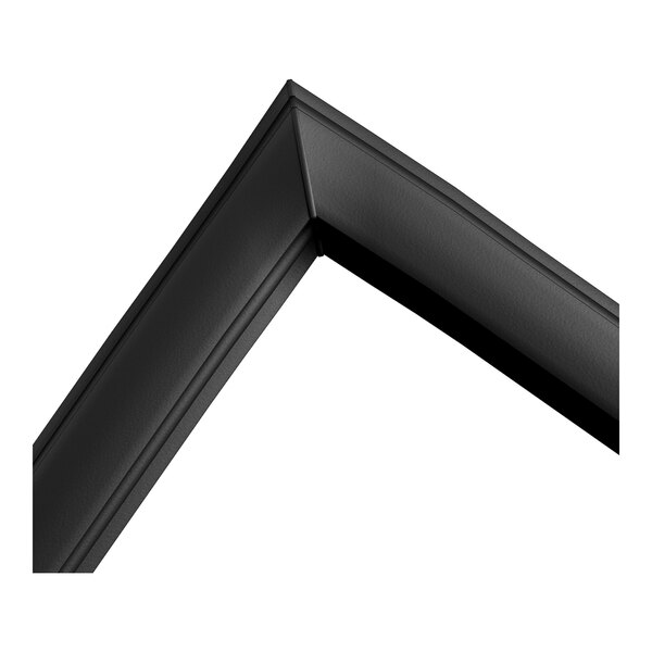 A black rubber drawer gasket measuring 8 inches by 29 1/4 inches.